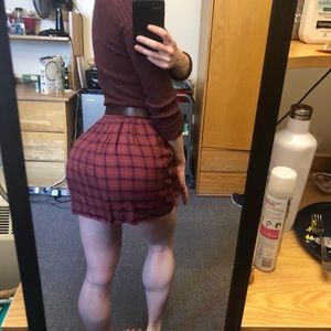 American Eagle Plaid New Skirt